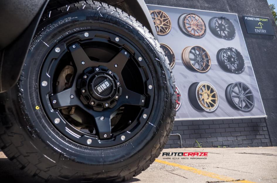 FORD RANGER GD04 MATTE BLACK
